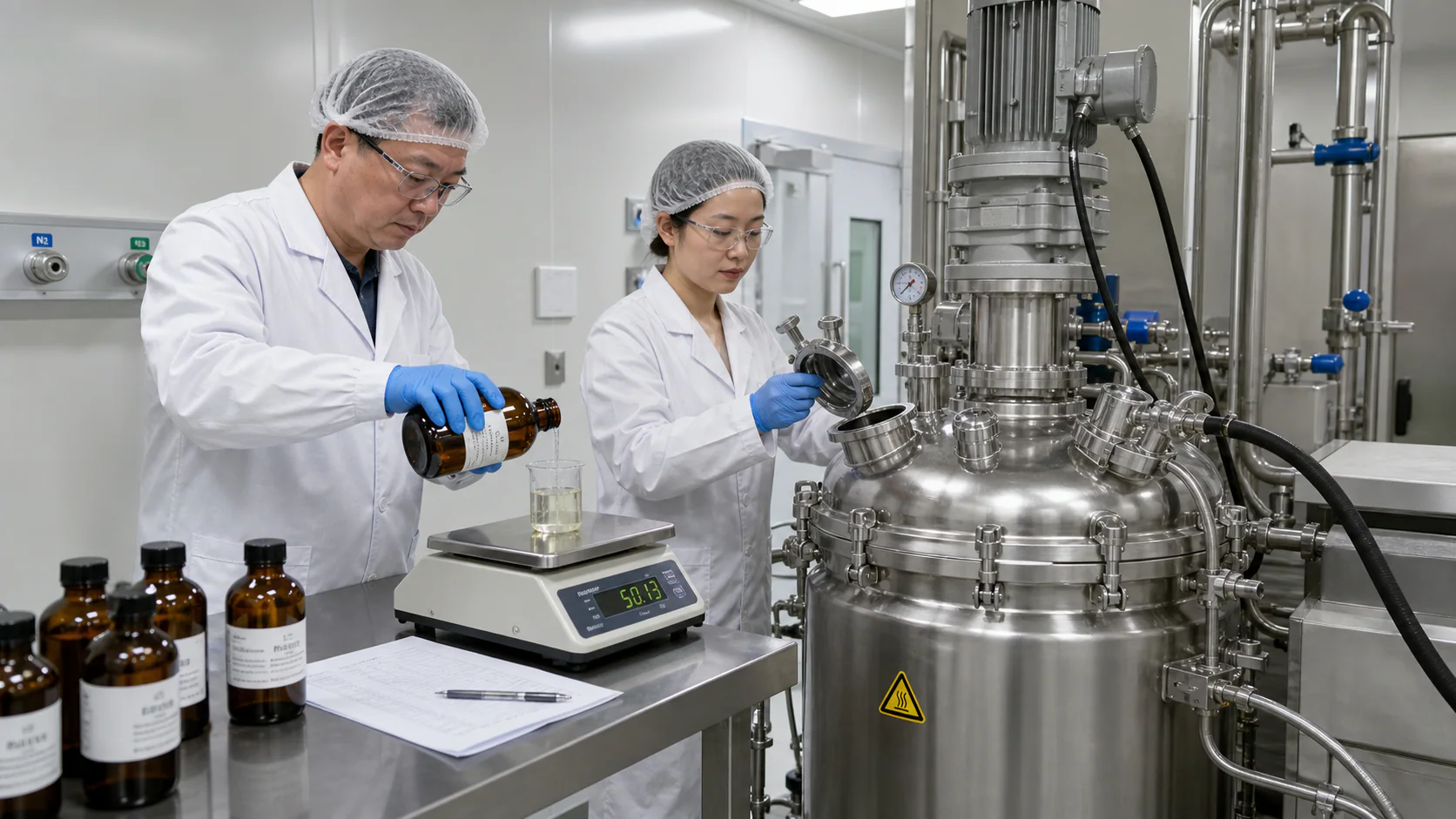 CHINEE PERFUME Chinese factory - Formula Preparation & Blending