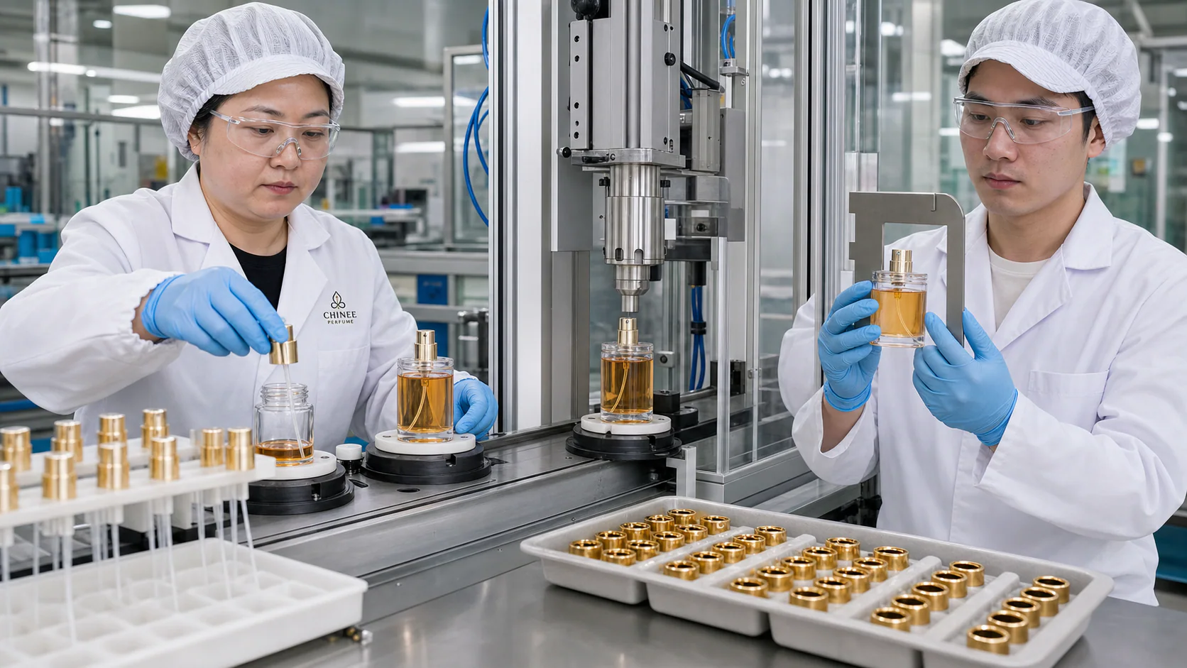 CHINEE PERFUME Chinese factory - Crimping & Spray Assembly