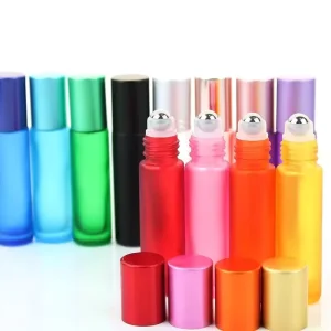 10 Milliliters Colored Ball Glass Essential Oil Bottle Perfume Bottle