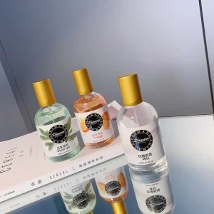 100 ml Women’s Natural Fruity Perfume, Long-Lasting, Milk Tea Orange Fragrance, Liquid