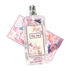Pink Cute Women’s 100 ml Long-Lasting Perfume Spray Fresh Floral Perfume