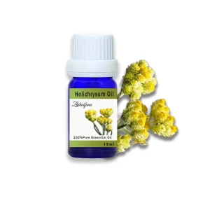 100% Pure Natural Helichrysum Essential Oil Perfume Oil for Skin Brightening Skincare Aromatherapy Oil for Diffusers