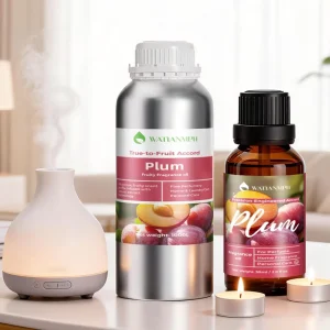 100% Pure Plum Fruit Fragrance Essential Oil Synthetic Blended for Aromatherapy Candle Making & Perfuming