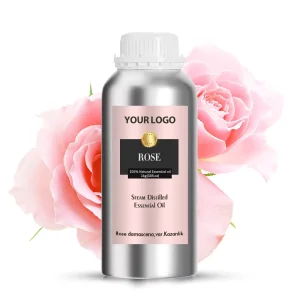 100% Pure Rose Essential Oil for Making Perfume Rose Oil for Aromatherapy Skin Care Body Whitening