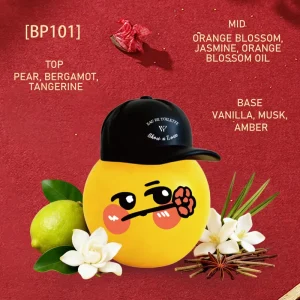 100 mL Cute Hat-Shaped U Love & Honey Bunny Perfume, Long-Lasting Fragrance, Suitable for Women and Teenagers
