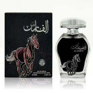 100ML Black Horse Head Gift Box for Men’s Woody Scent Spray Perfume with Long-Lasting Fragrance