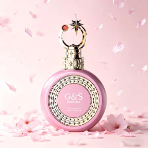 100ML Clear Glass Perfume Bottle with Round Plastic Cap Screen Printed Luxury Mist Fine 30ml G&S Brand