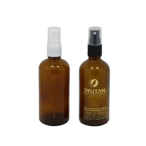 100ml 100 ml Brown Essential Oil Bottle Amber Glass Spray Bottle With Mist Sprayer Pump