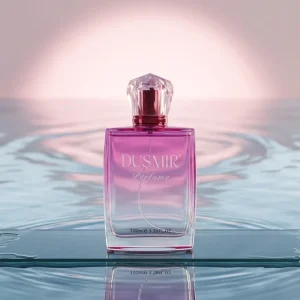 100ml Citrus-Caramel Fragrance, Rose Heart Note and Sandalwood Base Note Fruity-Floral Perfume for Daily Use