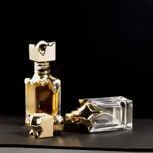 100ml Arabian Style Empty Glass Perfume Bottle Spray Type Creative Perfume Bottle for Middle East Market