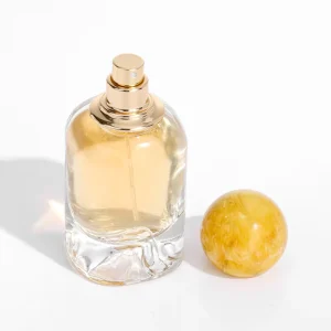 100ml Empty Perfume Bottle Supplier Thick bottomed Spray Ball Cap Transparent Fragrance Empty Glass Bottle