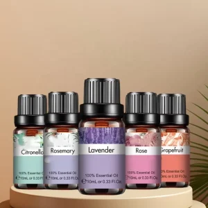 10ml 0.33oz Pure Natural Essential Oil for Skin Care Massage Aroma