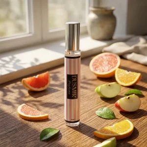 Basil Lemon Verbena Fragrance and Iris Geranium Heart Notes Fresh Fougère Perfume, 10ml Women’s Designer Perfume