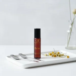 10ml Frosted Glass Roller Bottle Accept Customization Factory Price Roll on Perfume Oil Bottle with Roller for Ball