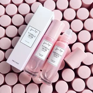 10ml Long Lasting Fruity Musk Vanilla Fragrance Parfum Glass Ball Roll on Perfume Oil for Women