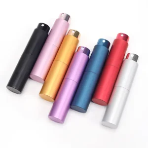 10ml Mini Perfume Bottle Travel Small Size Aluminum Perfume Spray Bottle
