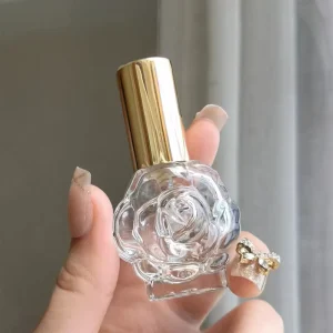 10ml Perfume Sample Bottles Logo Print Small Glass Perfume Bottles Portable Perfume Spray Bottle