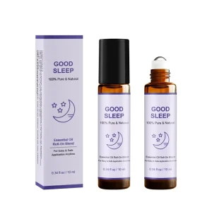 10ml Pure Natural Organic Roller Essential Oil Skin Moisturizing Oil Roll On Sleep Skin Care Perfume Spa Massage Oil