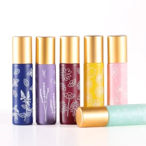10ml Roller Gemstone Essential Oil Bottle Roll on Sealing Type for Selling