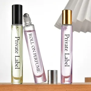 10ml Unisex High End Roller Ball Perfume Sweet Rollers 10 Scented EDP Oils Customizable Purple Powder Roller Perfume