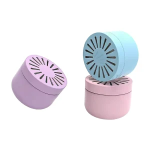 150ml Rotatable Metal Aluminum Can Minimalist Style Solid Perfume Tin Formaldehyde Removing Gel Aromatherapy Beads