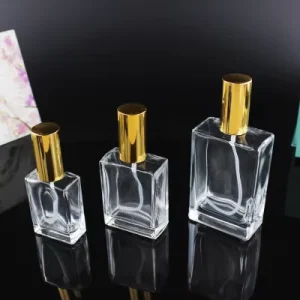 15ml 30ml Perfume Glass Bottle Air Freshener Hard Glass Bottle Rectangle Deodorant Glass Bottle