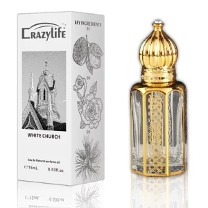 15ml Arabian Perfume Oil for Women Granada Amber Fragrance Oil with Sweet and Earthy Vanilla Labdanum Long Lasting Fragrance
