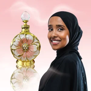 15ml Golden Bottle Long Lasting Jasmine Peach Lemon Sweet Fragrance Essential Oil Dubai Arabian Perfume