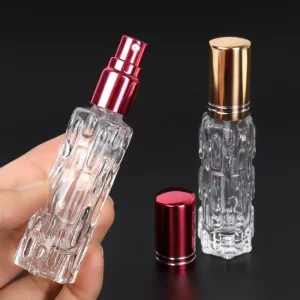 15ml Small Perfume Tester Bottle Label Print Packaging Perfume Bottle Travel Size Portable Perfume Spray Bottle
