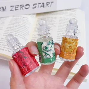 18% 3 Smell 3ml Roll On Arabic Perfume Women Jasmine Rose Osmanthus Flower Pocket Travel Ladies Perfumes Parfum Dubai