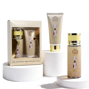 2 in 1 Perfume Spray Fragrance Lotion Set Long Lasting Scent Body Care Gift Box for Women