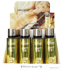 200ml Floral & Woody Scent Female EAU Perfume Spray Collection with Long Lasting Spray and Ready Display Box