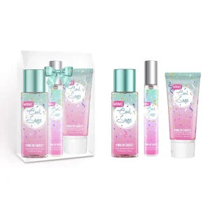 20ml 60ml Body Mist 50g Body Lotion Set Body Spray Perfume Gift Set for Women