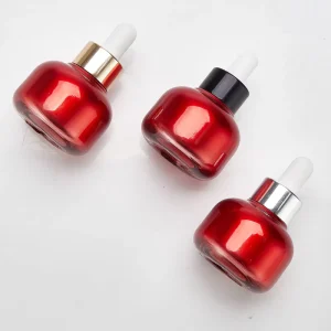 20ml Transparent Glass Perfume Bottles Pipette Perfume Essence Essential Oil Reagent Aromatherapy Liquid Screen Printing