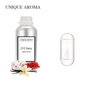 Unique Fragrance 212 Sexy Perfume Oil for Women, Wholesale from Manufacturer