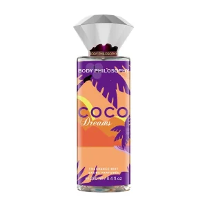 250 ml Daily-Use Eco-Friendly All-Natural Tropical Flower and Fruit-Scented Body Spray for Women, Long-Lasting Sweet Perfume