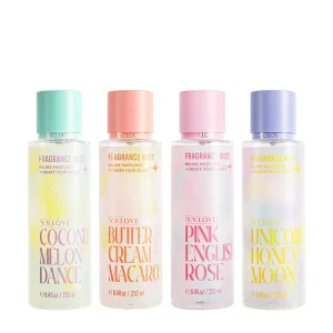 250ml Factory Private Labels Women’s Perfume Fruity Body Fragrance Mist Perfume Body Spray in Stock OEM&ODM