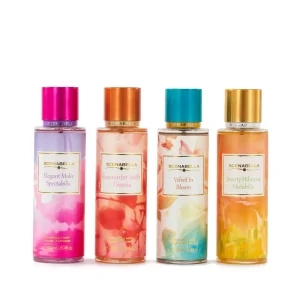 250ml Womens Flora Fragrance Body Perfumes Mist Spray Splash High Quality Natural Organic Gift Body Shimmer Spray