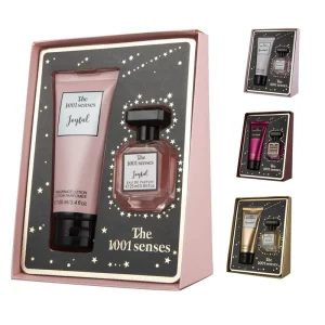 Perfume Gift Set, 25ml Mini Women’s Perfume, 100ml Body Cream, Moisturizing Skincare Cream, Lotion, Light Fragrance Mist