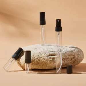 2ml 3ml 5ml 10ml Mini Perfume Refillable Atomizer Customized Logo Perfume Decant Bottles Portable Spray Glass Bottle