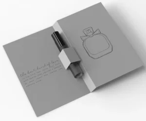 2ml 5ml 10ml Mini Perfume Bottle Small Sample Bottle Travel Bag Glass Empty Bottle with Screen Printing and Pump Sprayer