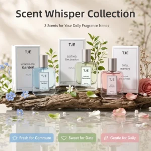 3 in 1 Perfume Collection Floral Eau De Parfum Gift Set Customized Logo Women’s Perfume Set