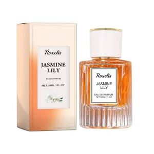 Customizable 30 ml Women’s Pheromone Jasmine Lily Botanical Floral Eau de Toilette Luxury Long-Lasting Body Spray Perfume