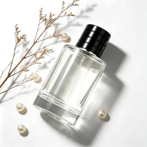 30 50 100ml Stock Cylindrical Thick bottomed Glass Perfume Bottles Transparent Spray Dispensing Bottles
