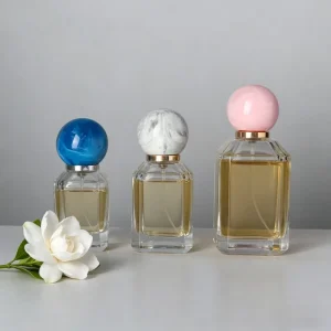 30 ml 50 ml 100 ml Square Glass Perfume Bottles with Thick Bottoms