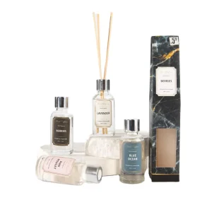 30ML BPA Free Liquid Glass Custom Fragrance Oil Aromatherapy Gift Sets with Packaging Boxes for Home Use