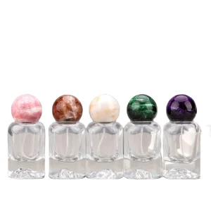 30mLClear Perfume Glass Bottles for Cap Screw Cap Empty Fragrance Repackaging