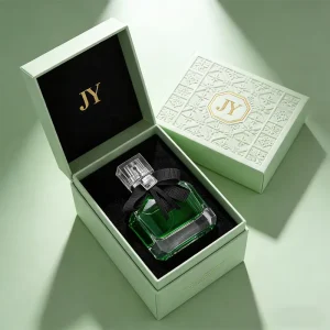 30ml 50ml 100ml Luxury Square Glass Perfume Spray Bottle with Custom Logo and Gift Box Fragrance Container Packaging