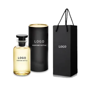 30ml 50ml 100ml Round Custom Glass Spray Perfume Bottle Packaging Luxury Perfume Bottle with Customized Box