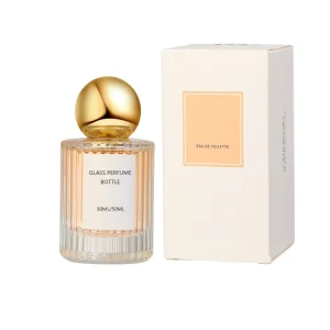 30ml 50ml 100ml in Stock Transparent Glass Spray Fragrance Sealed Cosmetic Fine Fog Bottle Perfume Package with Box